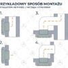 Wentylator łazienkowy 120 mm Sufitowy Ścienny Wydajny 150 m3/h + timer