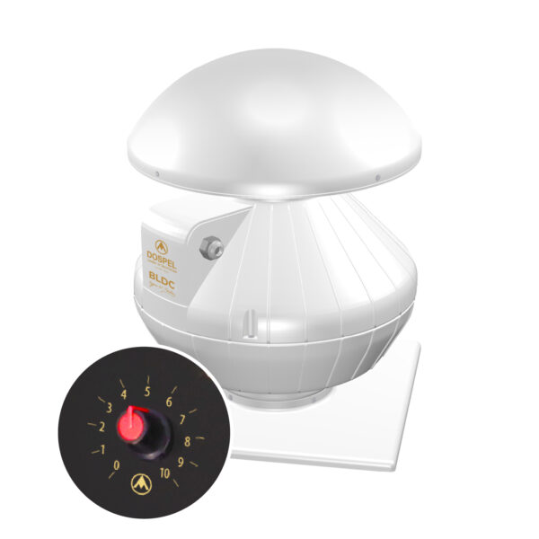 Wentylator dachowy promieniowy 150mm Energooszczędny silnik typu Tesla
