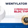 Wentylator kanałowy promieniowy150 energooszczędny silnik typu N. TESLA