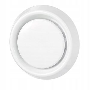 Anemostat 125mm biały tworzywo Dospel