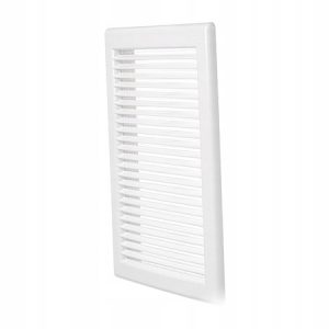 Kratka wentylacyjna DL 140210 biała z siatką PCV DOSPEL