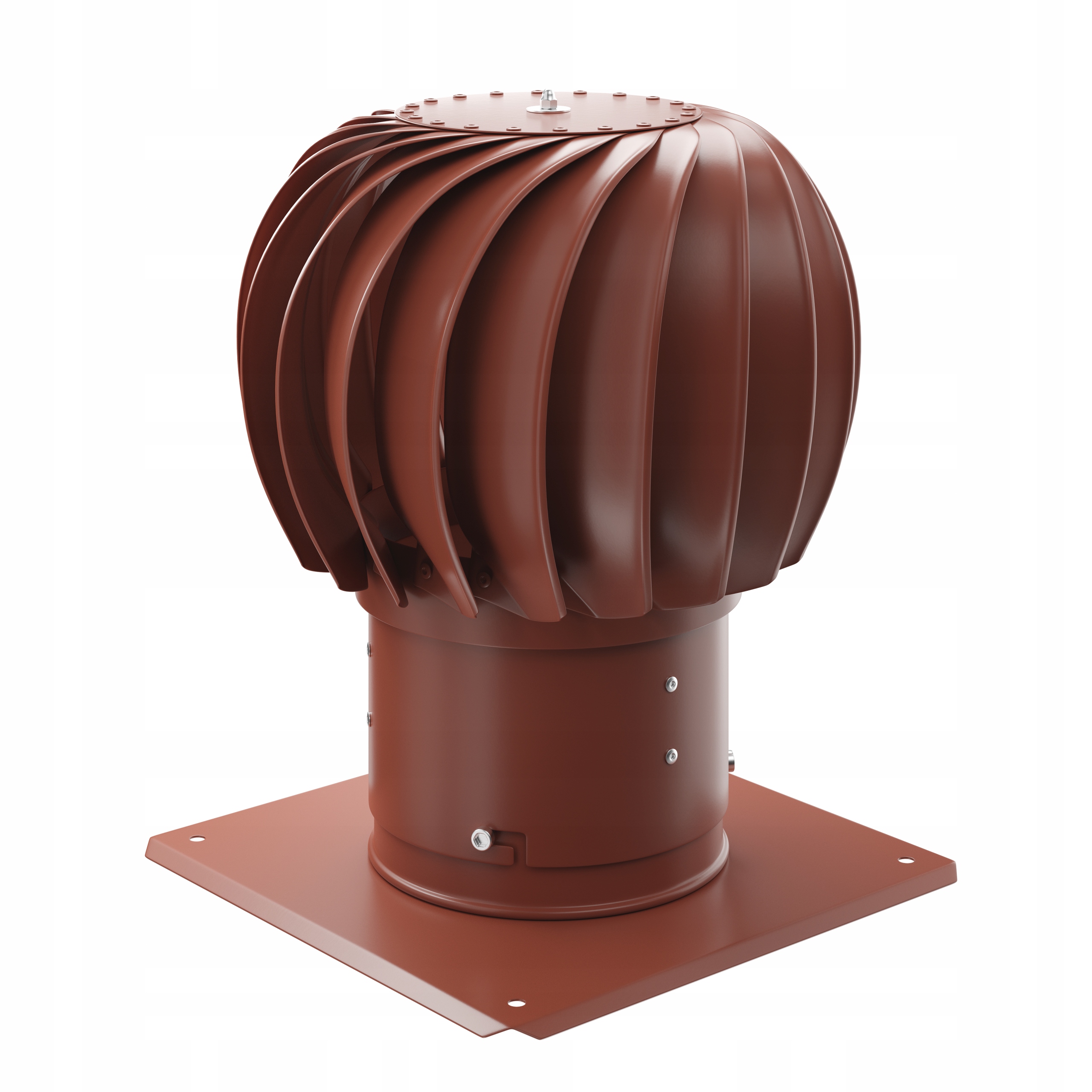Nasada kominowa 150mm brązowa obrotowa