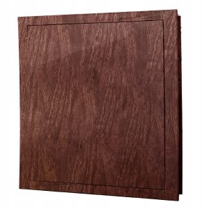 Drzwiczki rewizyjne 30c30 cm wzór drewna plastikowe PCV Dospel