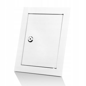 Drzwiczki rewizyjne metalowe 150x200 MAGNAT z zamkiem Dospel