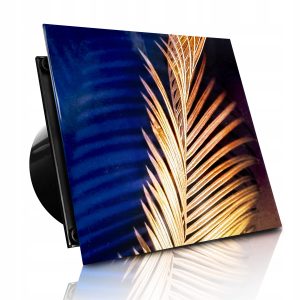 WENTYLATOR DOMOWY VERONI GLASS Ø100 S - Gold Fern