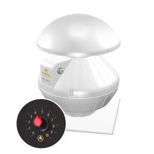 Wentylator dachowy promieniowy Ø150 EURO 0D z silnikiem BLDC typu N. Tesla DOSPEL