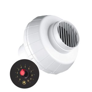 Wentylator kanałowy promieniowy Ø150 EURO 0 z silnikiem BLDC typu N. Tesla DOSPEL