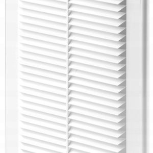 Kratka wentylacyjna D 180X250 RW biała z siatką PCV DOSPEL