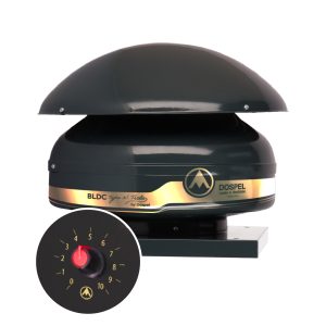 Wentylator dachowy promieniowy Ø315 WD z silnikiem BLDC typu N. Tesla DOSPEL