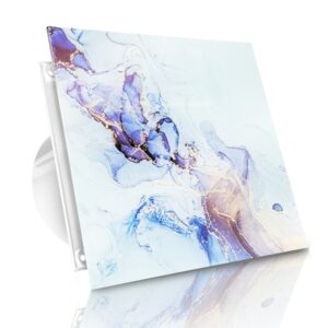 WENTYLATOR DOMOWY VERONI GLASS Ø100 - Blue Way