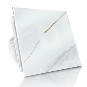 WENTYLATOR DOMOWY VERONI GLASS Ø100 – Bliss Gold