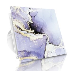 WENTYLATOR DOMOWY VERONI GLASS Ø100 – Blue Heaven