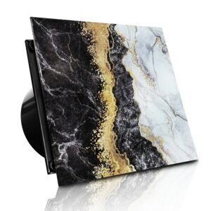 WENTYLATOR DOMOWY VERONI GLASS Ø100 – Carbon Way