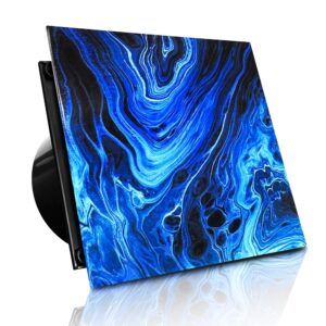 WENTYLATOR DOMOWY VERONI GLASS Ø100 – Dark Paint