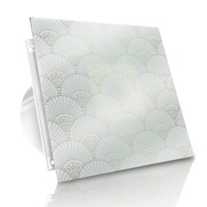 WENTYLATOR DOMOWY VERONI GLASS Ø100 – Gold Fans